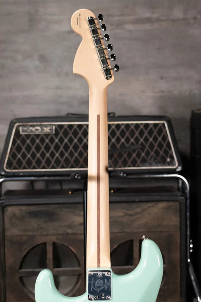 Fender Limited Edition Tom DeLonge Stratocaster Electric Guitar - Surf Green with Deluxe Gig Bag