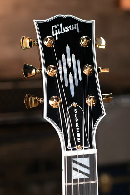 Gibson SG Supreme Electric Guitar - Translucent Ebony Burst with Hardshell Case