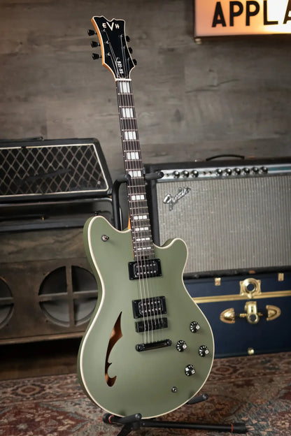 EVH SA-126 Special - Matte Army Drab with Hardshell Case