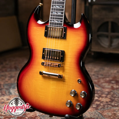Gibson SG Supreme Electric Guitar - Fireburst with Hardshell Case
