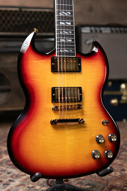 Gibson SG Supreme Electric Guitar - Fireburst with Hardshell Case