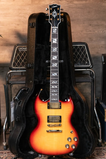 Gibson SG Supreme Electric Guitar - Fireburst with Hardshell Case