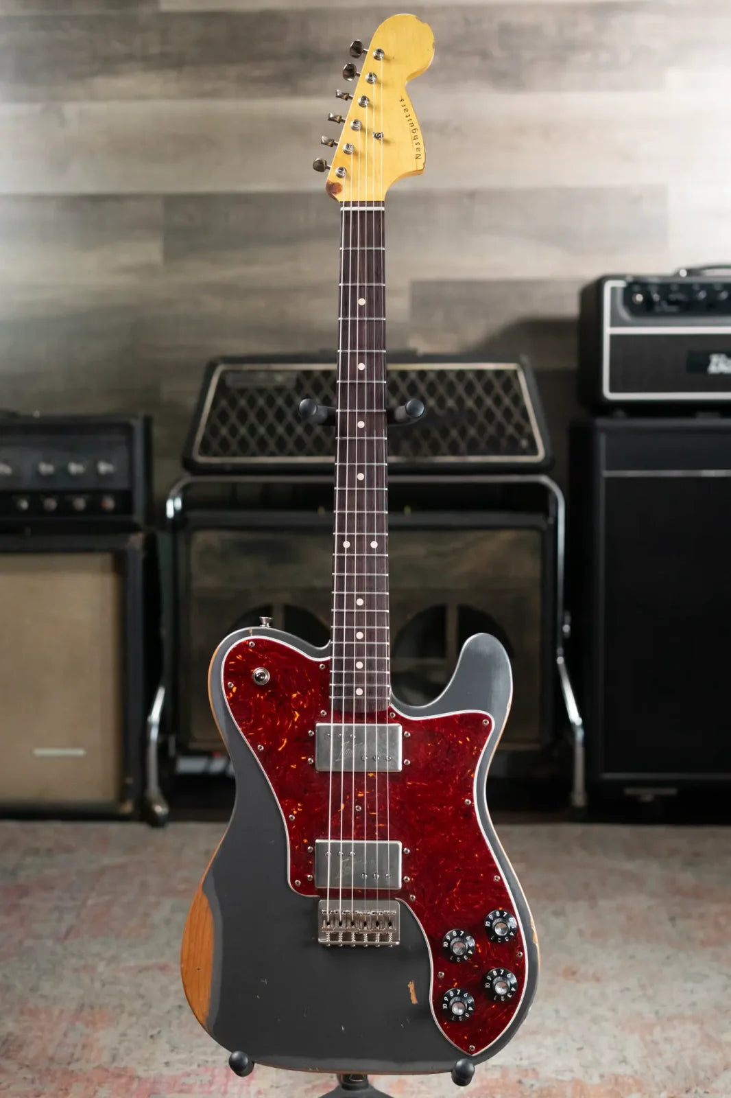 Nash T-72DLX - Medium Aged Charcoal Frost Metallic with Hardshell Case