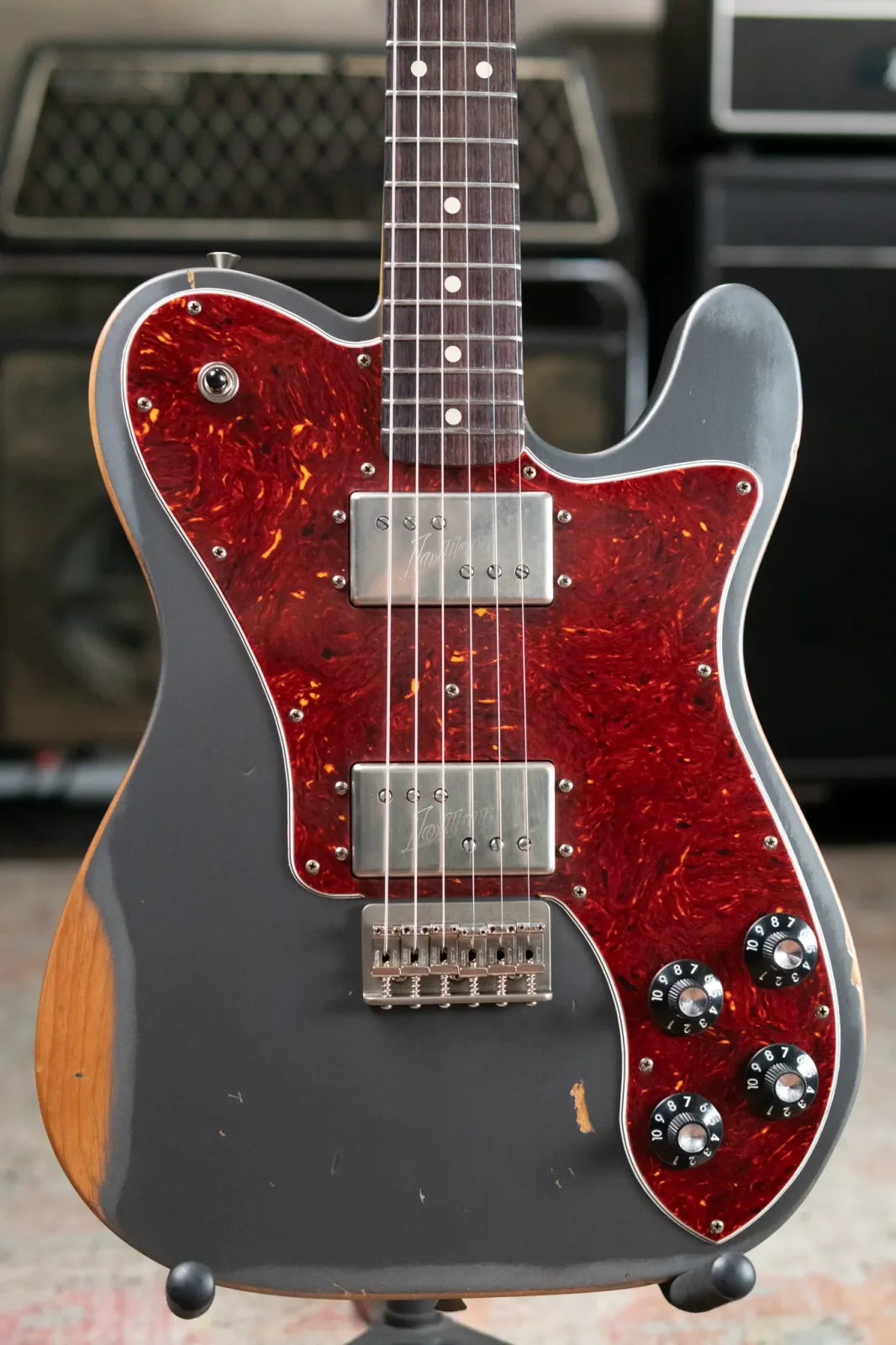 Nash T-72DLX - Medium Aged Charcoal Frost Metallic with Hardshell Case