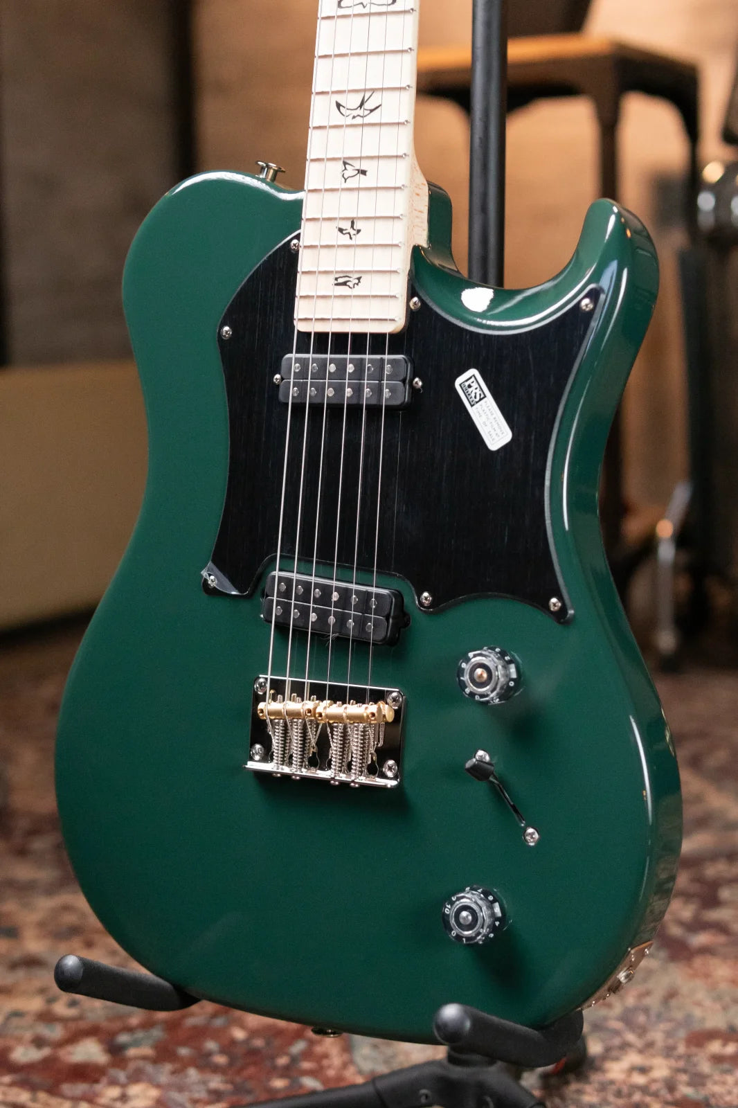 PRS Myles Kennedy Signature Maple Neck - Hunters Green with Gig Bag