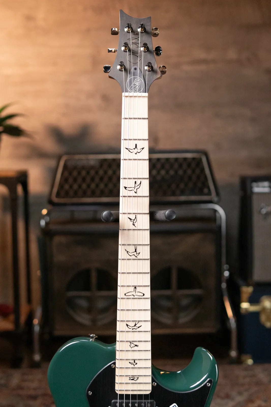 PRS Myles Kennedy Signature Maple Neck - Hunters Green with Gig Bag
