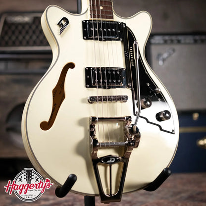 Duesenberg Starplayer TV Fullerton - White with Hardshell Case