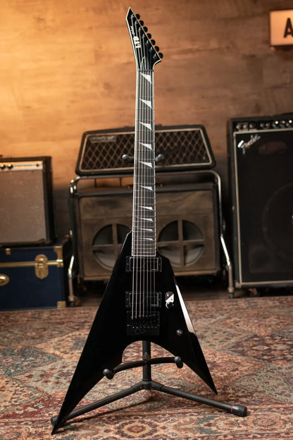ESP LTD Arrow-1007B Evertune Baritone 7-String Electric Guitar - Black