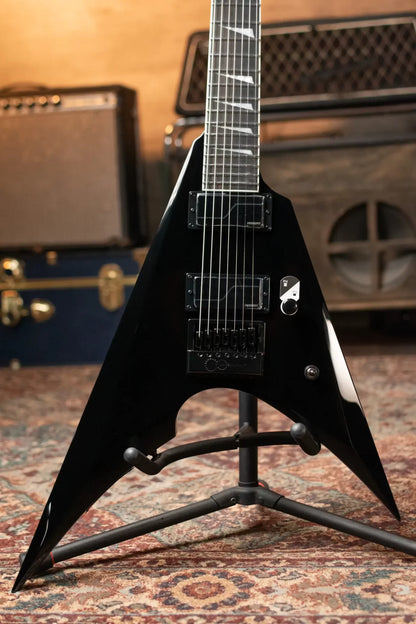 ESP LTD Arrow-1007B Evertune Baritone 7-String Electric Guitar - Black