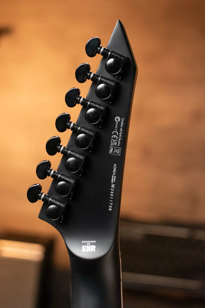 ESP LTD Arrow-1007B Evertune Baritone 7-String Electric Guitar - Black
