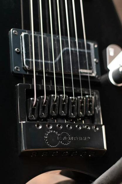ESP LTD Arrow-1007B Evertune Baritone 7-String Electric Guitar - Black