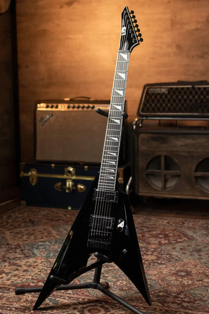 ESP LTD Arrow-1007B Evertune Baritone 7-String Electric Guitar - Black