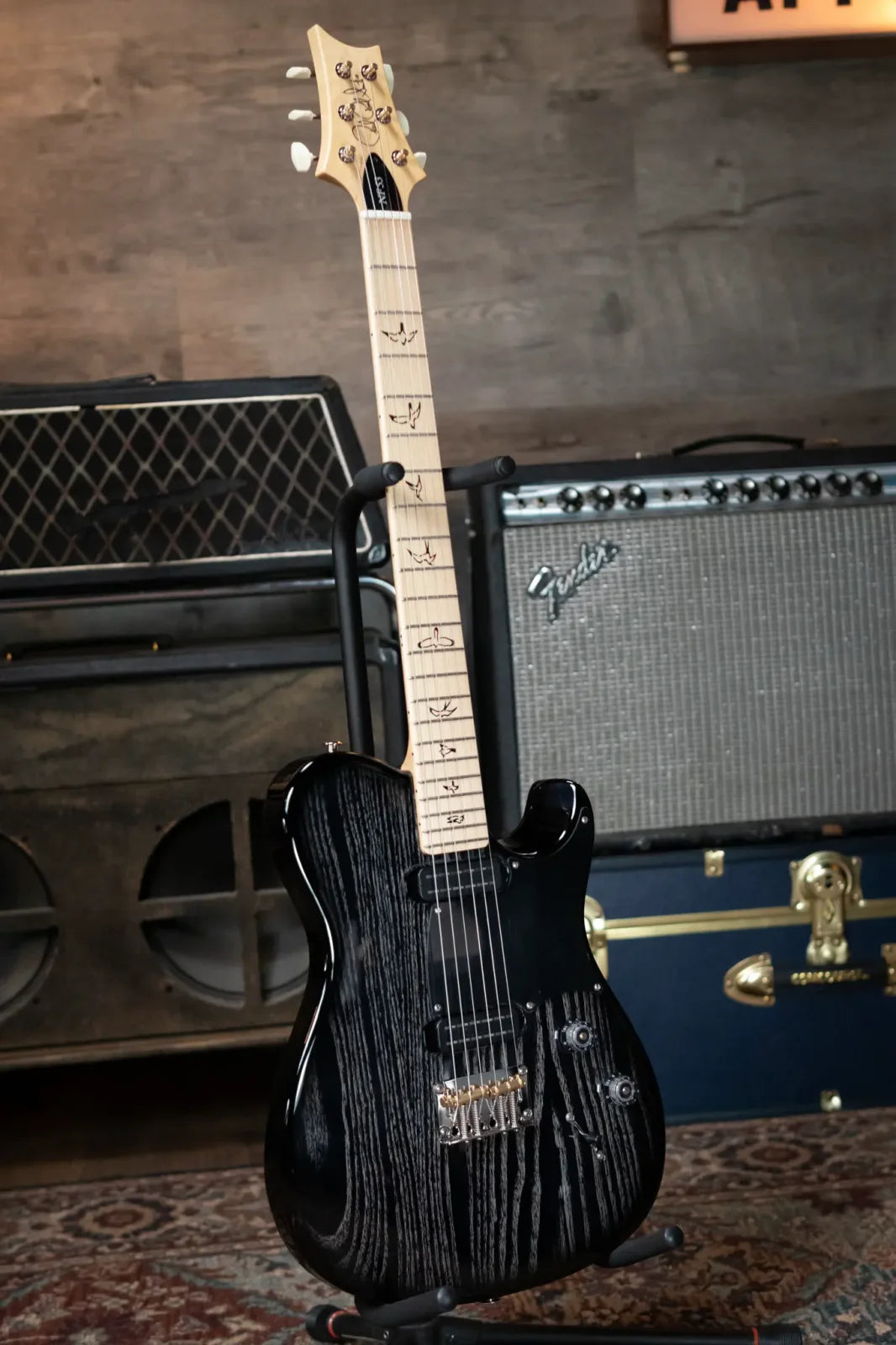 PRS NF-53 Maple Fretboard - Black Doghair Smokeburst with Gig Bag