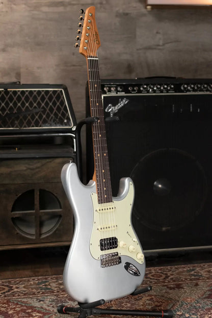 Suhr Classic S Vintage LE, HSS - Firemist Silver with Deluxe Gig Bag