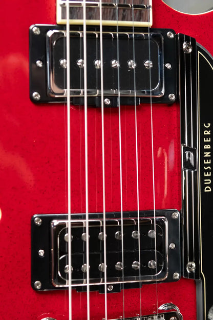 Duesenberg Starplayer TV - Red Sparkle with Hardshell Case