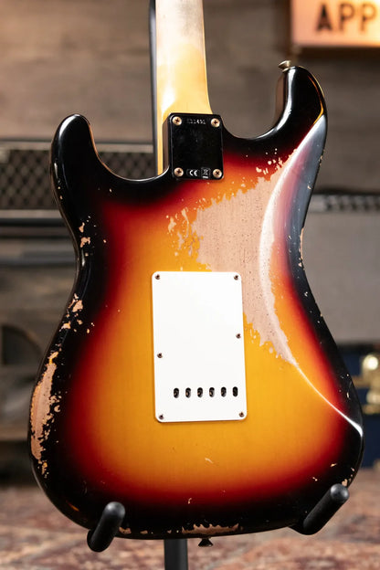 Fender Custom Shop Limited Edition 1964 L-Series Stratocaster Heavy Relic - 3-Color Sunburst with Hardshell Case