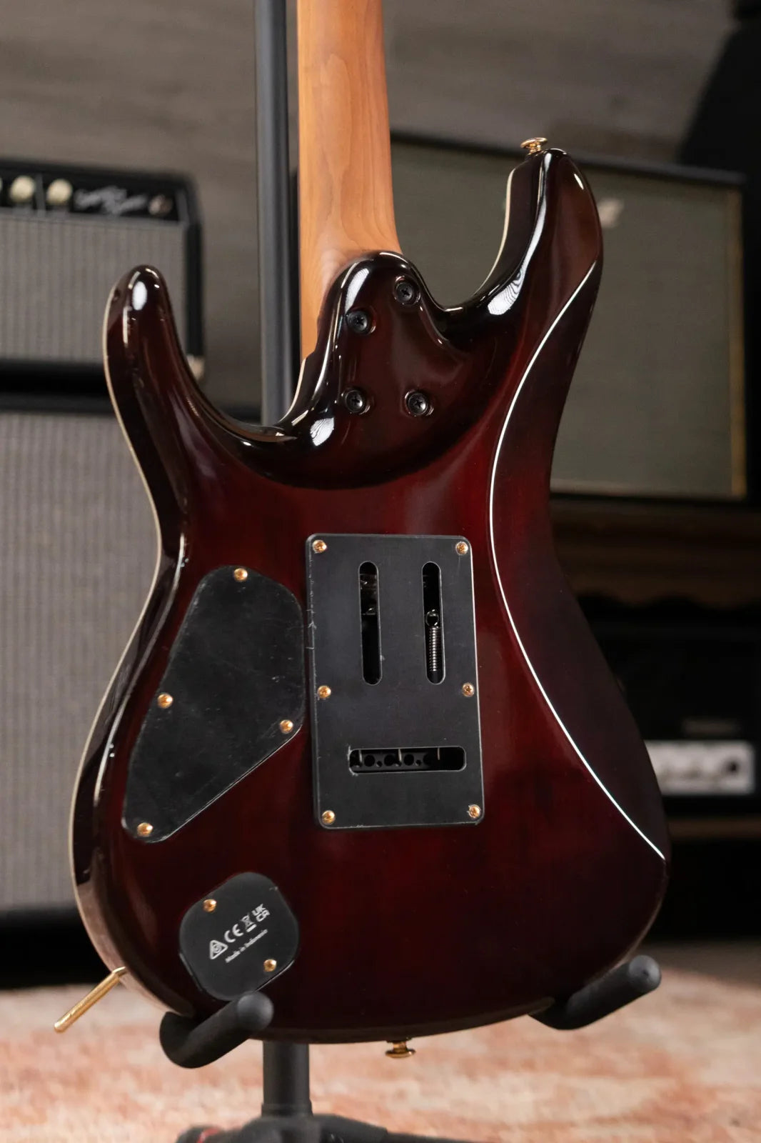 Ibanez AZ47P1GMDEB Electric Guitar - Dragon Eye Burst with Gig Bag