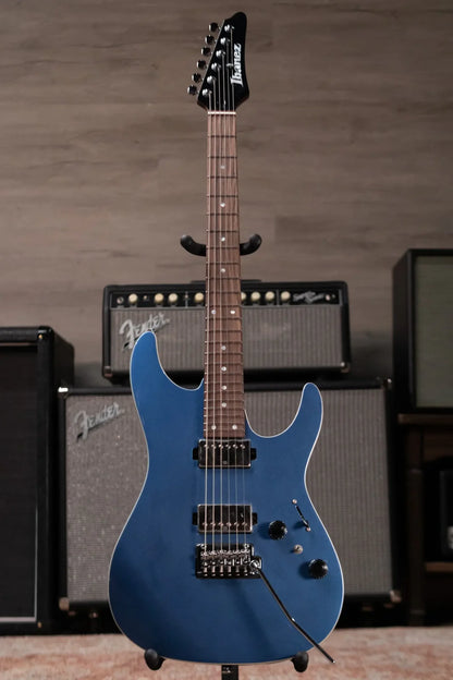Ibanez Premium AZ42P1PBE Electric Guitar - Prussian Blue Metallic with Gig Bag