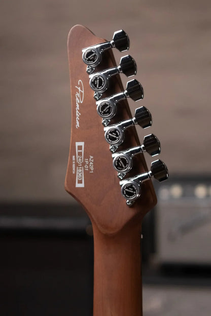 Ibanez Premium AZ42P1PBE Electric Guitar - Prussian Blue Metallic with Gig Bag