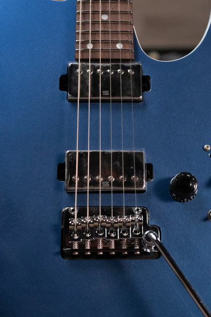 Ibanez Premium AZ42P1PBE Electric Guitar - Prussian Blue Metallic with Gig Bag