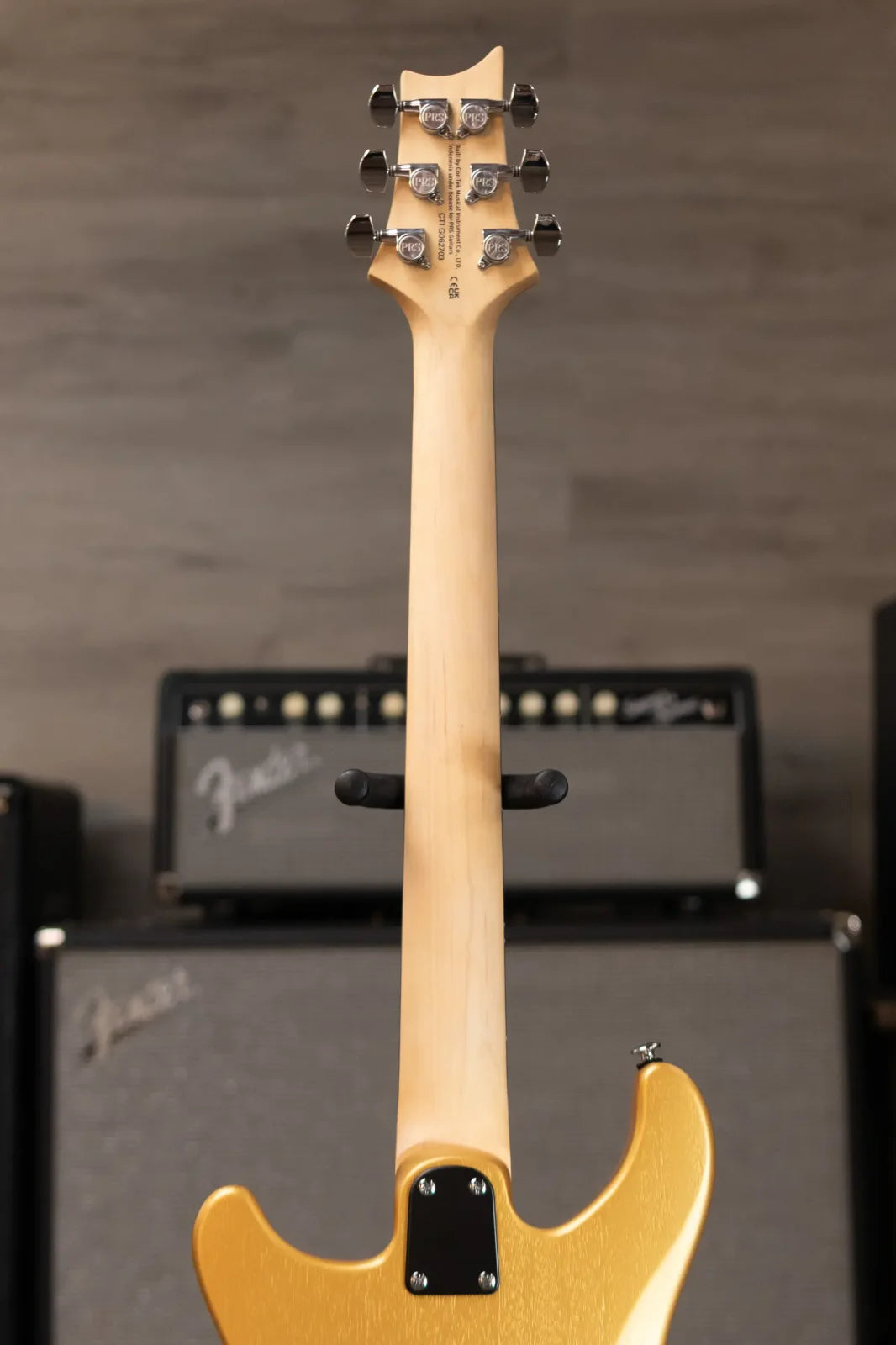PRS SE CE 24 Standard Satin Electric Guitar - Metallic Gold with Gig Bag