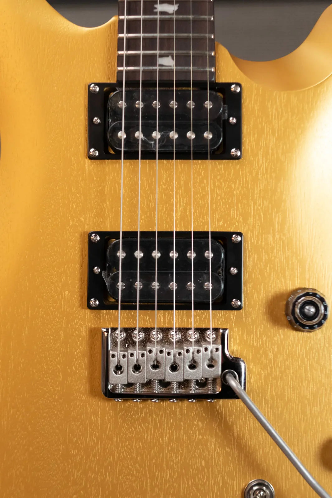 PRS SE CE 24 Standard Satin Electric Guitar - Metallic Gold with Gig Bag