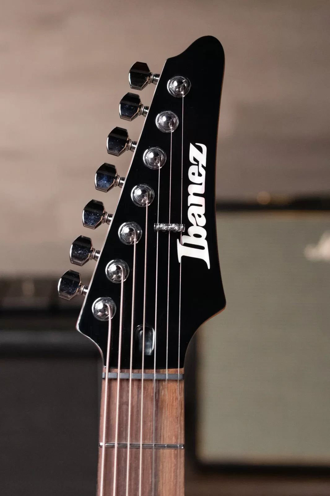 Ibanez AZ427P2QMTUB 7-String Electric Guitar - Twilight Blue Burst