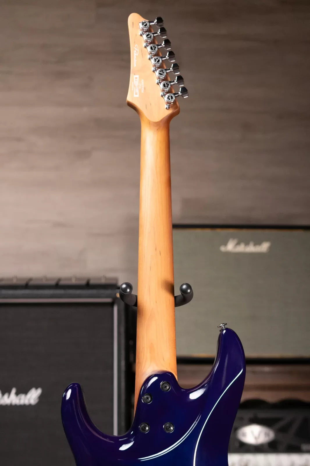 Ibanez AZ427P2QMTUB 7-String Electric Guitar - Twilight Blue Burst