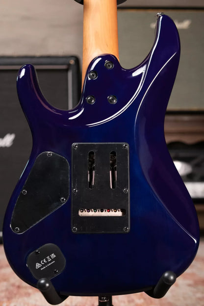 Ibanez AZ427P2QMTUB 7-String Electric Guitar - Twilight Blue Burst