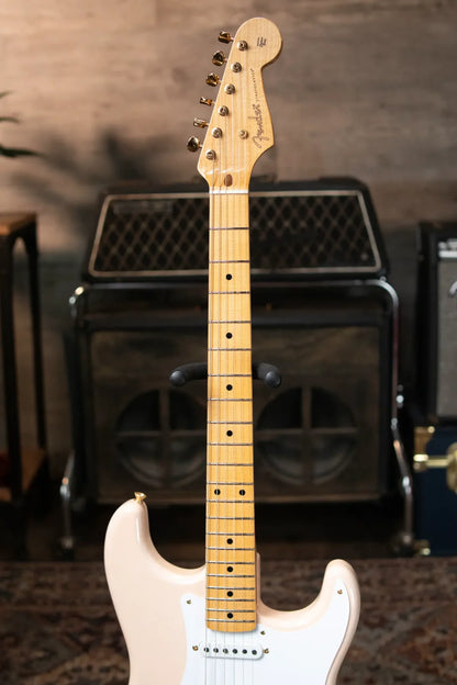 Fender Custom Shop Limited Edition 1954 Hardtail Stratocaster DLX Closet Classic - Aged Shell Pink with Hardshell Case