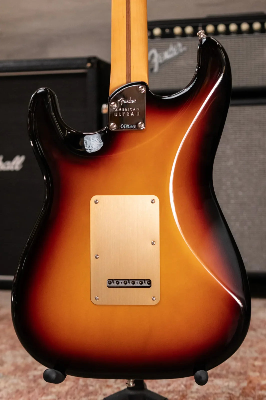 Fender American Ultra II Stratocaster HSS Electric Guitar - Ultraburst with Hardshell Case - Demo