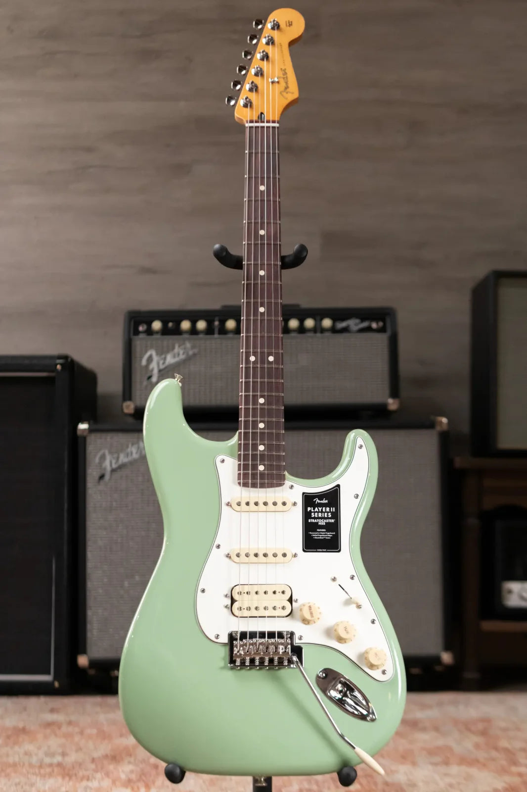 Fender Player II HSS Stratocaster Rosewood Fingerboard - Birch Green