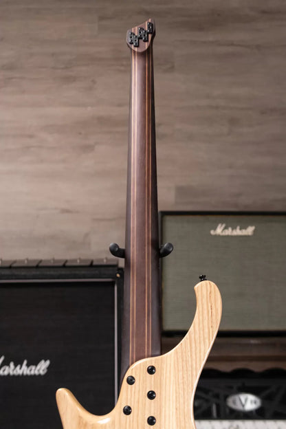 Ibanez EHB1265MSNML Ergonomic Headless 5-String Bass - Natural Mocha with Gig Bag