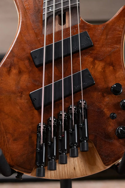Ibanez EHB1265MSNML Ergonomic Headless 5-String Bass - Natural Mocha with Gig Bag