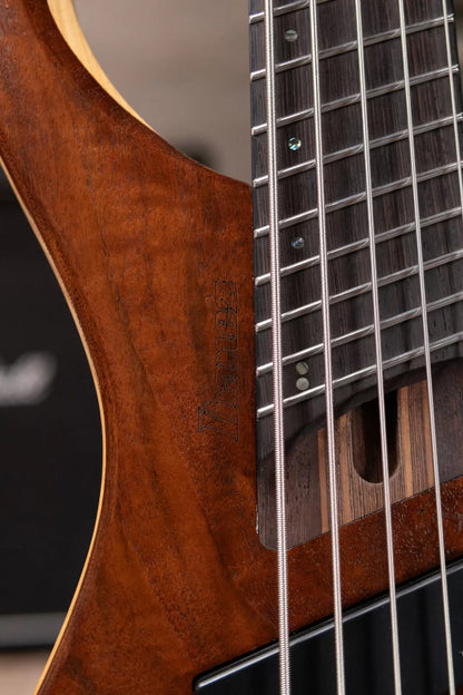 Ibanez EHB1265MSNML Ergonomic Headless 5-String Bass - Natural Mocha with Gig Bag