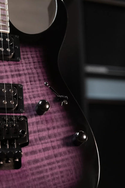 Ibanez GRG320FATVT GIO Electric Guitar - Transparent Violet Sunburst