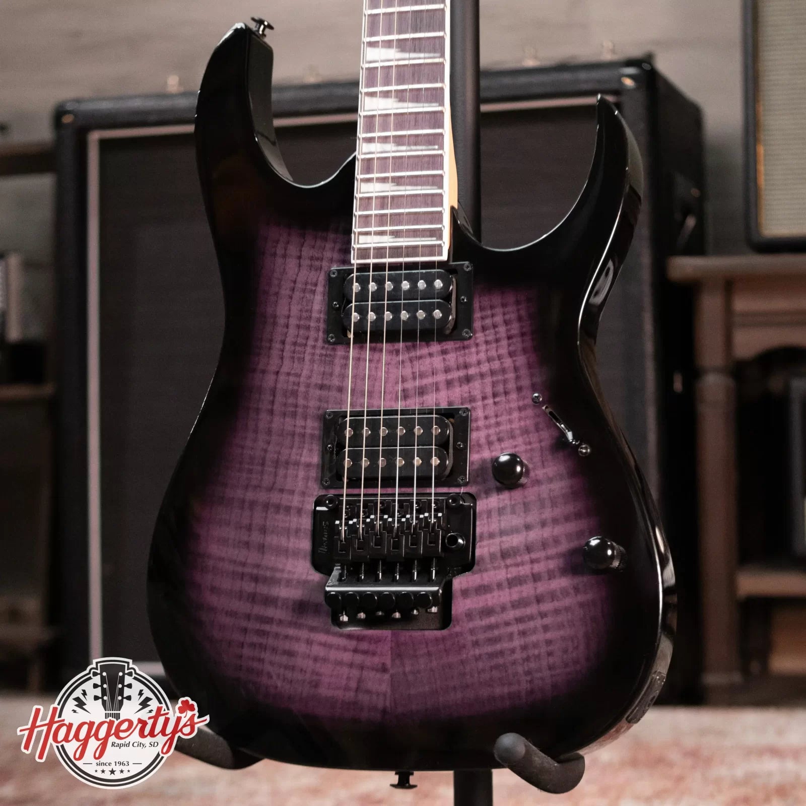 Ibanez GRG320FATVT GIO Electric Guitar - Transparent Violet Sunburst
