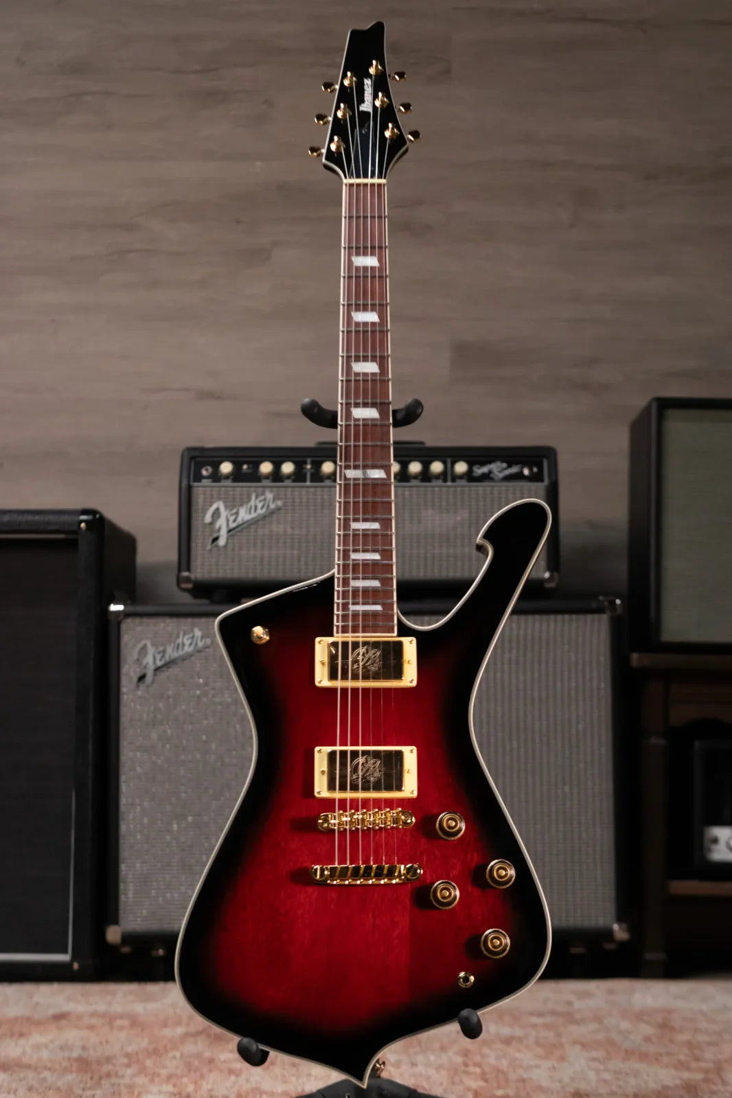 Ibanez Iceman IC420AAB Electric Guitar - Antique Autumn Burst