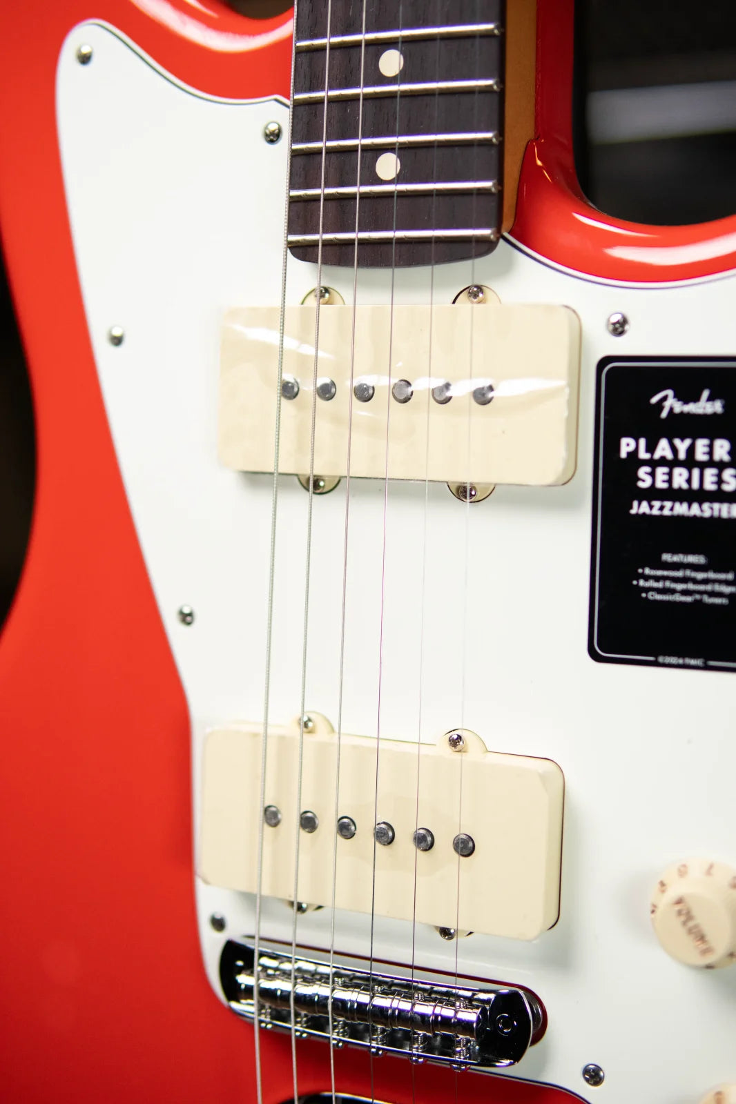 Fender Player II Jazzmaster Rosewood Fingerboard - Coral Red