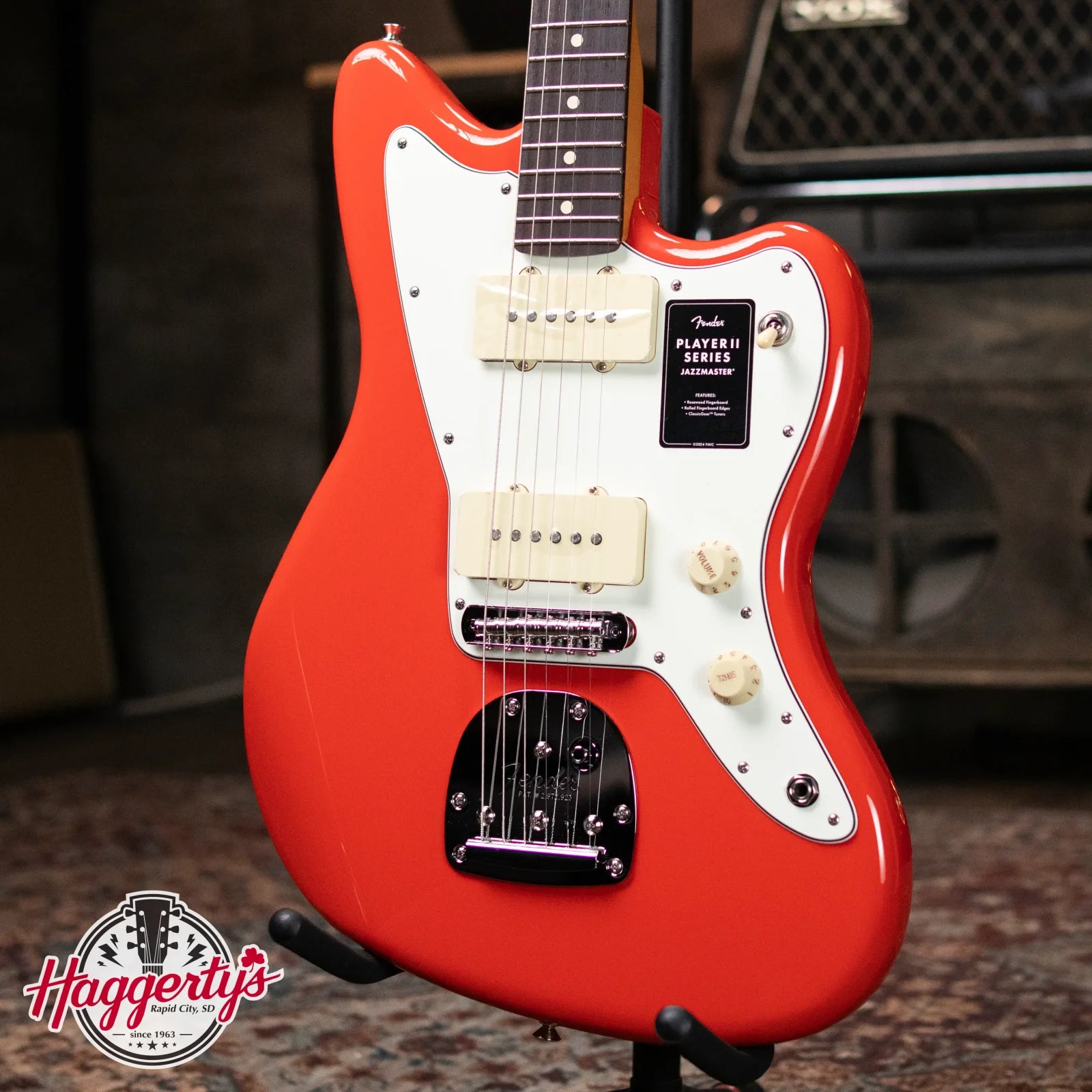 Fender Player II Jazzmaster Rosewood Fingerboard - Coral Red