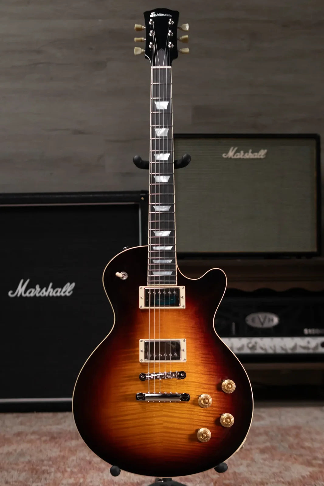 Eastman SB59-SB Electric Guitar - Sunburst with Hardshell Case