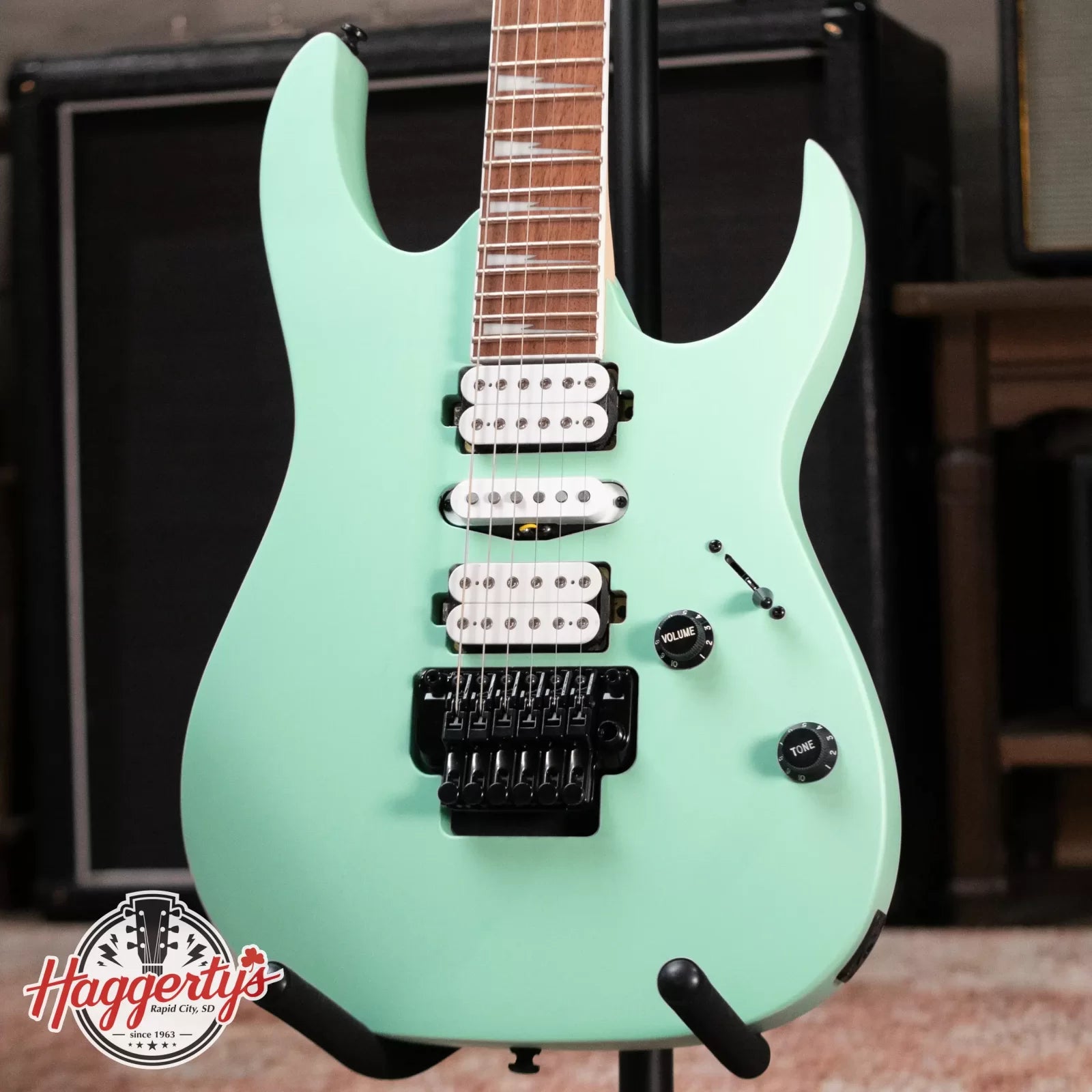 Ibanez RG470DXSFM Electric Guitar - Sea Foam Green Matte