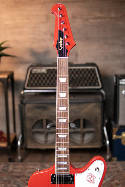 Epiphone 1963 Firebird V - Ember Red with Hardshell Case