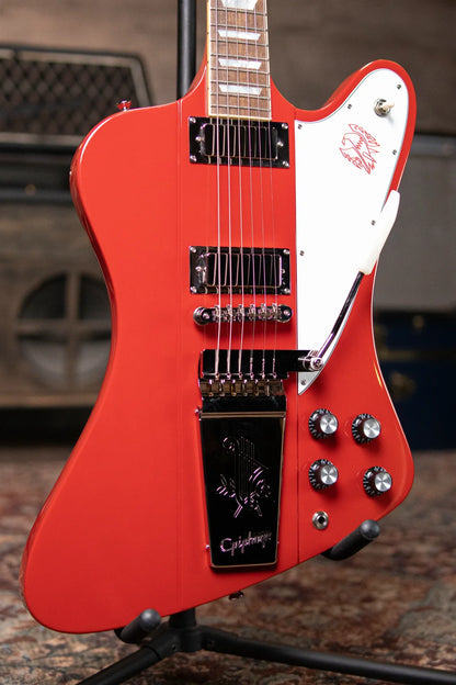 Epiphone 1963 Firebird V - Ember Red with Hardshell Case