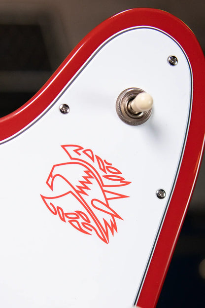 Epiphone 1963 Firebird V - Ember Red with Hardshell Case