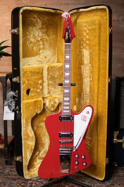 Epiphone 1963 Firebird V - Ember Red with Hardshell Case