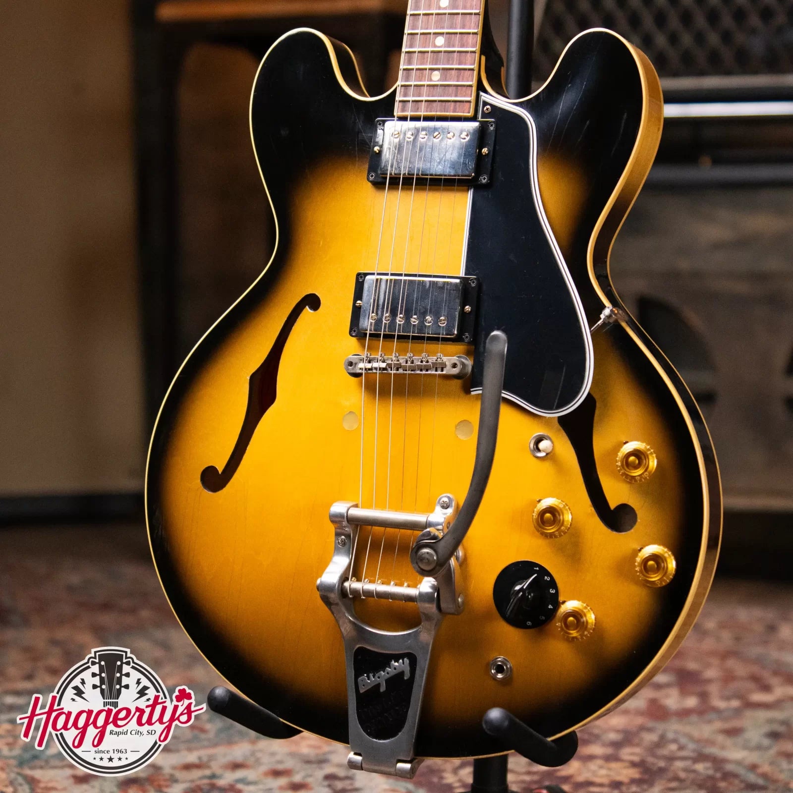 Gibson Custom Shop '59 ES-335 BB King "Live at the Regal" Murphy Lab Replica Aged with Hardshell Case