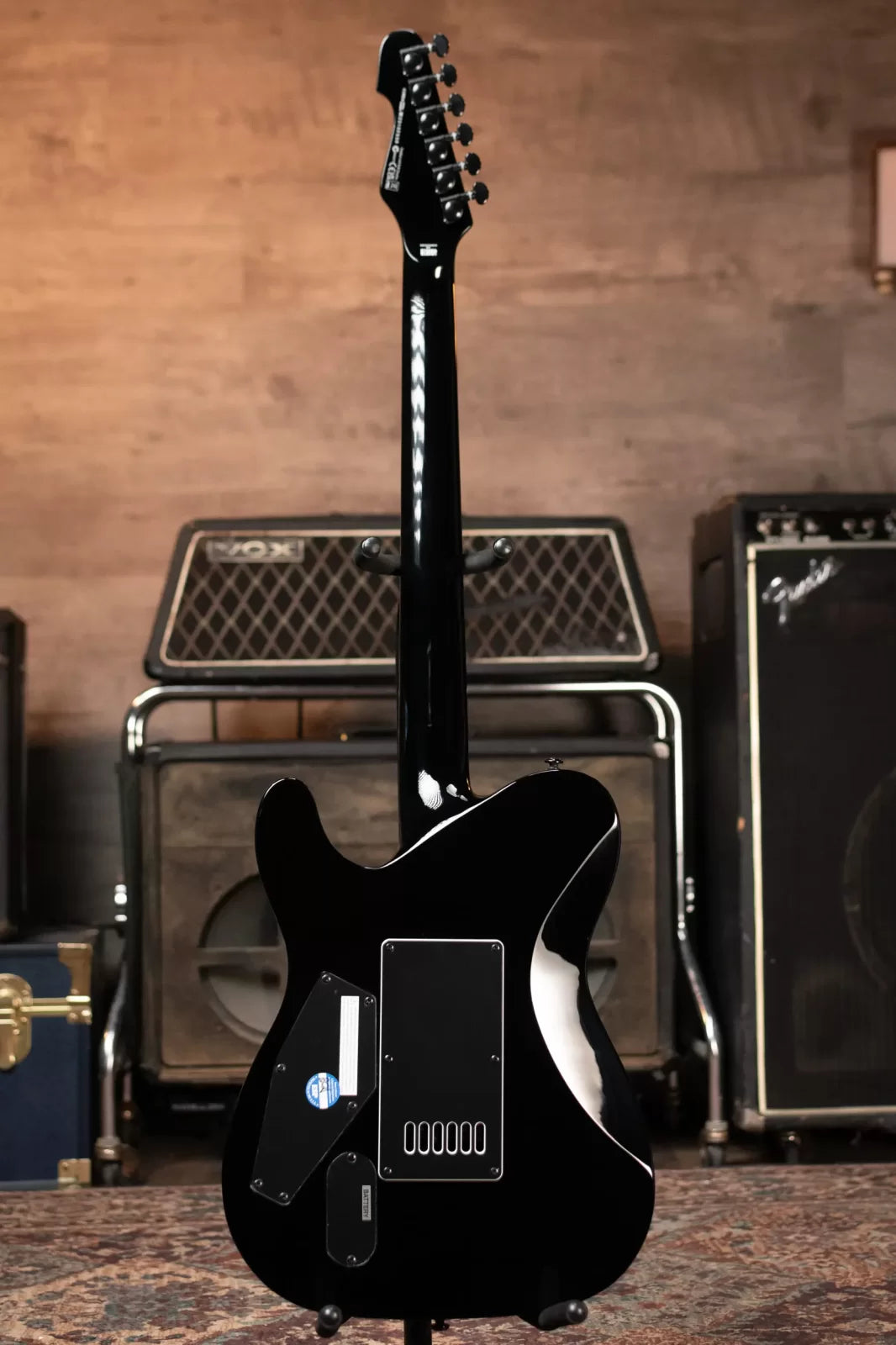 ESP LTD TE-1000 Electric Guitar with Evertune Bridge - Charcoal Burst - Floor Model