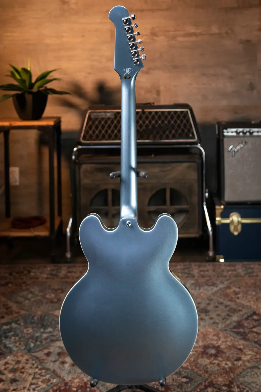 Epiphone Dave Grohl DG-335 Semi-Hollow - Pelham Blue with Hardshell Case