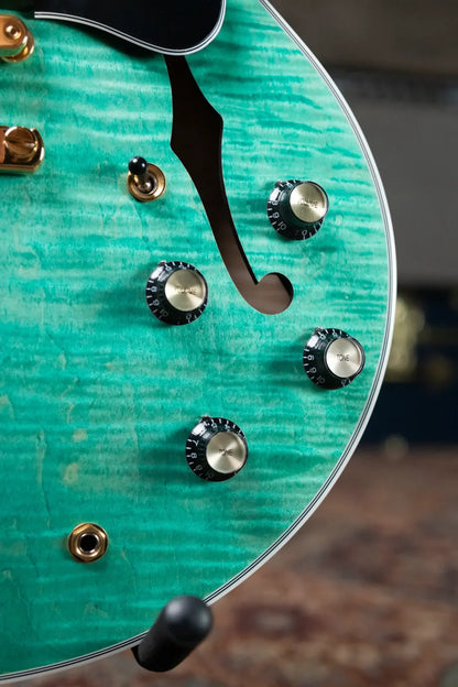 Gibson ES Supreme Semi-Hollow Electric - Seafoam Green with Hardshell Case